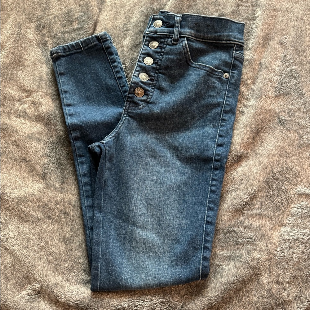 Blue Express Skinny High Rise Jeans